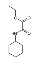 ethyl 2-(cyclohexylamino)-2-oxoacetate Structure