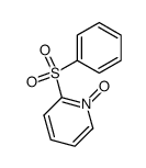 2-benzenesulfonyl-pyridine N-oxide Structure