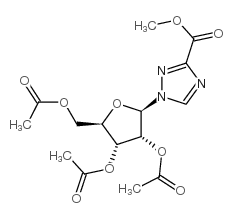 三乙酰利巴韦林甲酯结构式