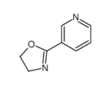 3-(4,5-二氢-2-噁唑基)-吡啶结构式