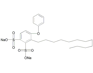 sodium dodecyl diphenyl ether disalfonate Structure