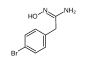 2-(4-溴苯基)-N-羟基乙脒结构式