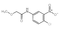 N-(4-chloro-3-nitrophenyl)-2-methoxyacetamide Structure