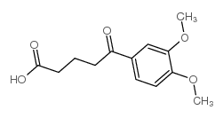 5-(3,4-二甲氧基苯基)-5-氧戊酸结构式