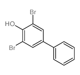 2,6-dibromo-4-phenyl-phenol Structure