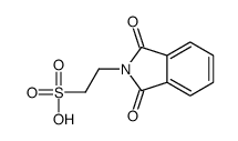 1,3-Dioxo-2-isoindolineethanesulfonic acid Structure