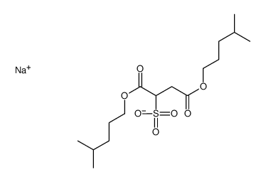 sodium 1,4-diisohexyl sulphonatosuccinate structure