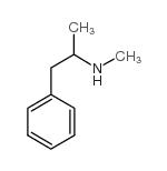 (+/-)-methamphetamine Structure