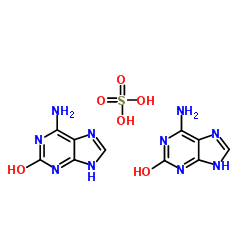 6-Amino-9H-purin-2-ol sulfate (2:1) picture