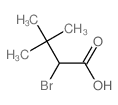 2-溴-3,3-二甲基丁酸结构式