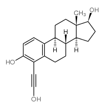 4-羟基乙炔基雌二醇结构式