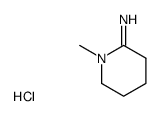 1-methyl-piperidin-2-one-imine, hydrochloride Structure
