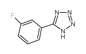 5-(3-氟苯基)-1H-四唑结构式