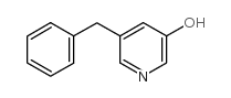 5-苄基-3-吡啶醇结构式