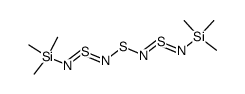 1,7-Bis(trimethylsilyl)-1,3,5,7-tetraaza-2,4,6-trithia-1,2,5,6-heptatetraene Structure
