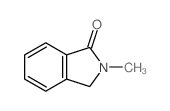 1H-Isoindol-1-one,2,3-dihydro-2-methyl- Structure