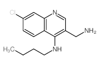 N-(3-(aminomethyl)-7-chloro-4-quinolinyl)-N-butylamine picture