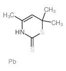 4,6,6-trimethyl-3H-1,3-thiazine-2-thione结构式