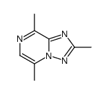 2,5,8-trimethyl-[1,2,4]triazolo[1,5-a]pyrazine Structure