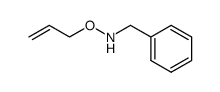 N-benzyl O-allylhydroxylamine Structure