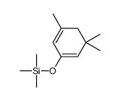 trimethyl-(3,3,5-trimethylcyclohexa-1,5-dien-1-yl)oxysilane Structure