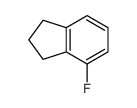 4-氟-2,3-二氢-1H-茚结构式