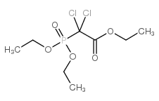 2,2-二氯-2-膦酰基乙酸三乙酯结构式