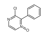 2-chloro-3-phenyl-pyrazine 4-oxide结构式