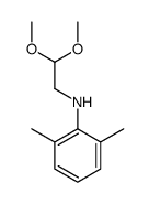 N-(2,2-dimethoxyethyl)-2,6-dimethylaniline Structure