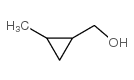 2-甲基环丙烷甲醇,顺式和反式的混合物结构式
