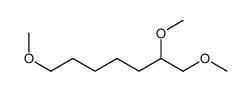 1,2,7-trimethoxyheptane结构式