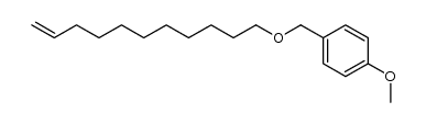 1-methoxy-4-(10-undecenyloxymethy)benzene结构式