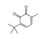 3-tert-butyl-6-methylcyclohexa-3,5-diene-1,2-dione结构式