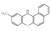 12H-Benzo[a]phenothiazine, 10-methyl-结构式
