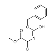 methyl 2-chloro-2-(phenylmethoxycarbonylamino)acetate Structure