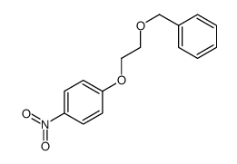 1-nitro-4-(2-phenylmethoxyethoxy)benzene Structure
