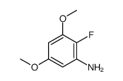 2-氟-3,5-二甲氧基苯胺结构式