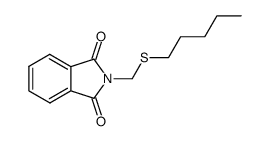 pentyl phtalimidomethyl sulfide Structure