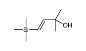 2-methyl-4-trimethylsilylbut-3-en-2-ol结构式