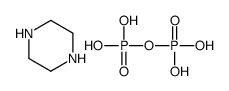 焦磷酸哌嗪结构式