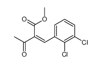 Z-2-(2,3-Dichlorophenyl)methylene-3-oxobutanoic acid methyleater Structure