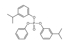 phenyl bis(3-propan-2-ylphenyl) phosphate结构式