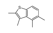 2,3,4,5-tetramethyl-1-benzothiophene Structure