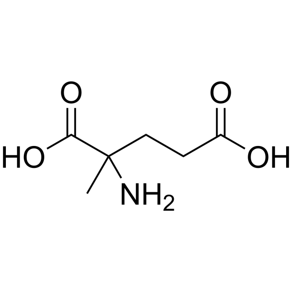 DL-2-甲基谷氨酸半水合物图片
