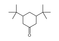 3,5-ditert-butylcyclohexan-1-one结构式