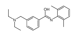 3-(diethylaminomethyl)-N-(2,6-dimethylphenyl)benzamide Structure