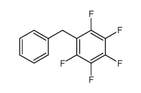 1-benzyl-2,3,4,5,6-pentafluorobenzene结构式