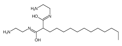 N,N'-bis(2-aminoethyl)-2-dodecylpropanediamide结构式