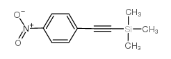 TRIMETHYL((4-NITROPHENYL)ETHYNYL)SILANE Structure
