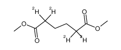 Dimethyl adipate-d4 Structure
